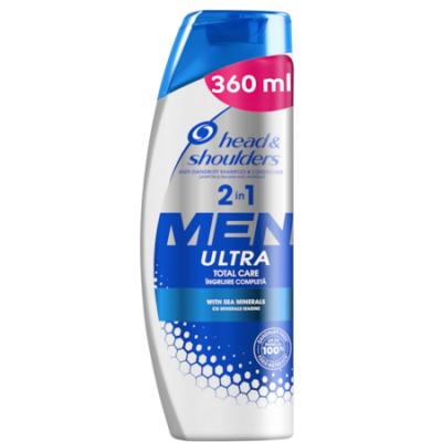 Head&amp;Shoulders Sampon 360ml Men Ultra Total Care Antimatreata