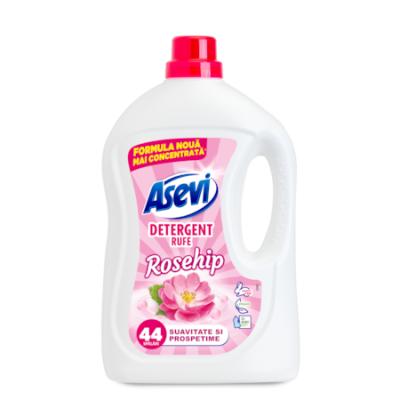 Asevi Detergent Lichid Rufe 2.37L White &amp; Color Rosehip Trandafir salbatic 44 Spalari