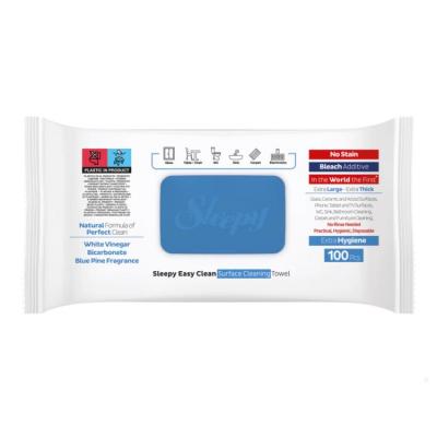 Sleepy Servetele Umede Multisuprafete 100buc/set Easy Clean Bleach Additive