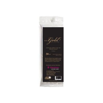 Roial Gold Benzi Depilatoare Hartie 50Buc/Set 7x20cm, V-Silentium
