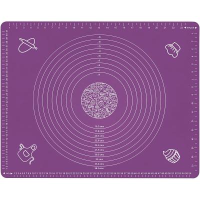 Plansa silicon gradata pentru framantat aluat 40x50 cm