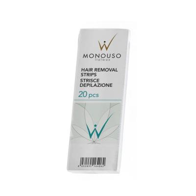 ItalWax Benzi Depilatoare Hartie 20Buc/Set 7x20cm