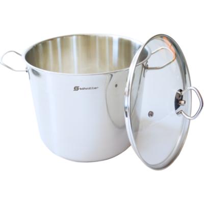 Schmitter Oala Inox Profesionala cu capac sticla 26X20cm 10L
