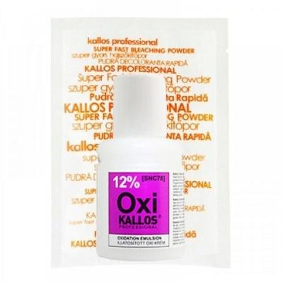Kallos Pudra Decoloranta 35g + Oxidant 12%