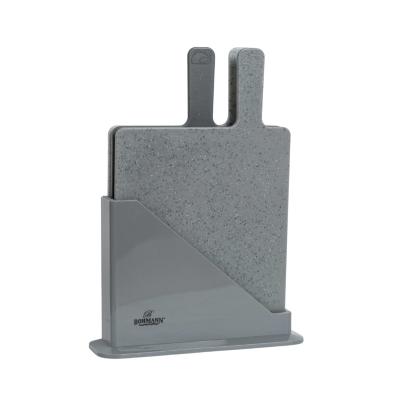 Bohmann Tocatoare plastic 3buc/set cu suport inclus 23.5x20x0.55cm, gri BH 02-527