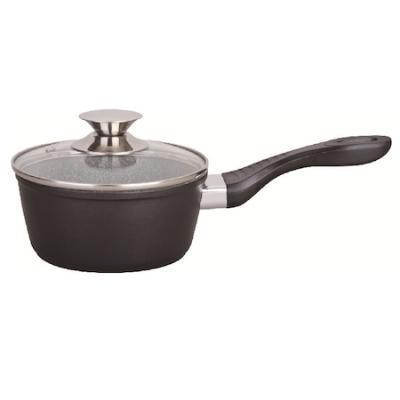 Swan Cratita antiaderenta granit cu capac din sticla 22cm 2.6L SW22