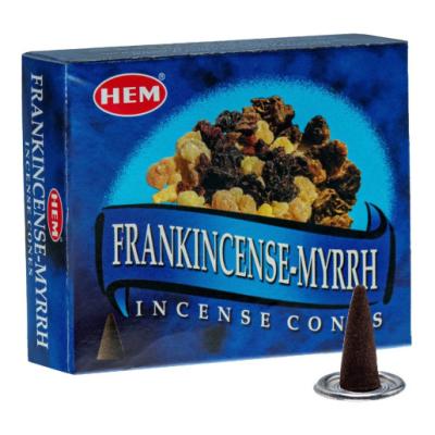 Conuri Parfumate 10Buc/Set Frankincese Mirrh/ MIr &amp; tamaie