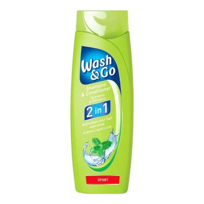 Wash&amp;Go Sampon 400ml 2In1 Sport Par Normal