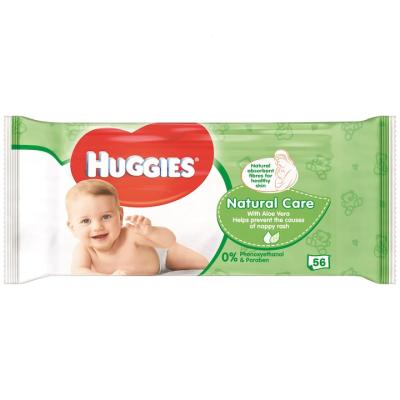 Huggies Servetele Umede 56Buc/set Aloe Vera