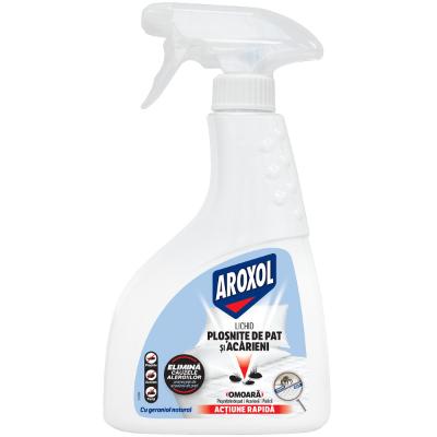 Aroxol Lichid Actiune Instanta Plosnite Pat&amp;Acarieni 300Ml