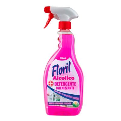 Floril Solutie Gel Curatat Si Igienizat Suprafete 750Ml cu Alcool