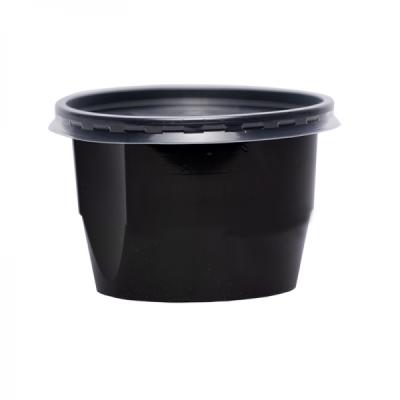 Bol Plastic Unica Folosinta Cu Capac 360ml 10Buc/Set