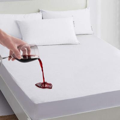 Pucioasa Husa Protectie Saltea Frotir Bumbac 100% impermeabila, Lavabila, 180x200x25cm