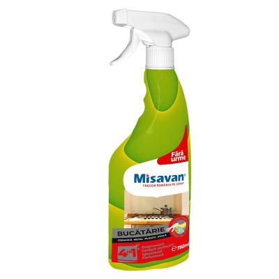 Misavan Solutie Degresanta Bucatarie 4In1 750Ml