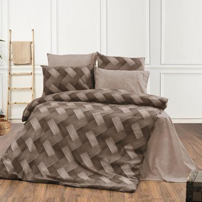 Pucioasa Lenjerie Pat damasc RNFN122 2 persoane Queen size 4 piese
