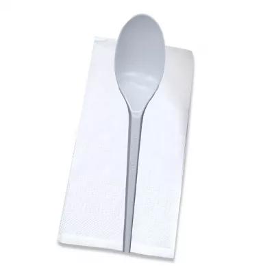 Set Lingura+Servetel Unica Folosinta Reutilizabil 10Buc/set