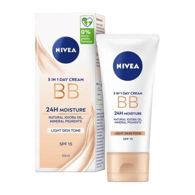 Nivea Crema BB Cream 5in1 cu pigmenti minerali 50ml Light 15SPF
