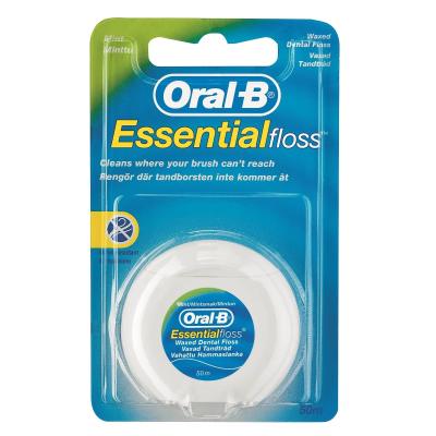 Oral-B Ata dentara cerata Essential Floss 50 m aroma de menta