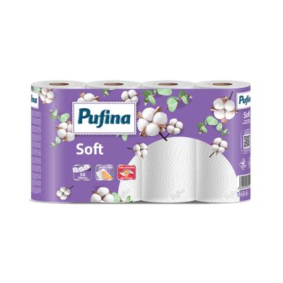 Pufina Rola Prosop Bucatarie 2 straturi 4 Buc/Set SOFT