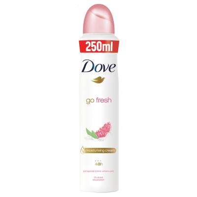 Dove Deodorant antiperspirant spray 250ml Go Fresh Pomegranate &amp; Lemon