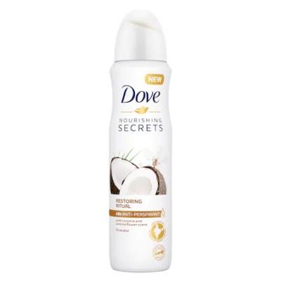 Dove Deodorant antiperspirant spray 250ml RESTORING Coconut&amp;Jasmine