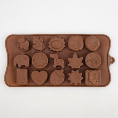 Forma copt silicon pentru prajituri/ciocolata 20x10x2.5 cm A02163