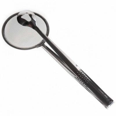 Cleste Inox cu sita pentru gatit 28x10cm