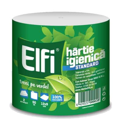 Elfi Hartie Igienica 2 straturi 50M 24Buc/Set Gri