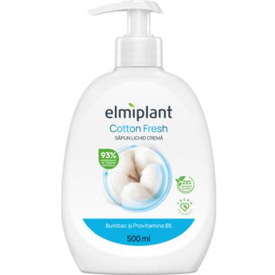 Elmiplant Sapun Lichid 500 ml Bumbac &amp; Provitamina B5