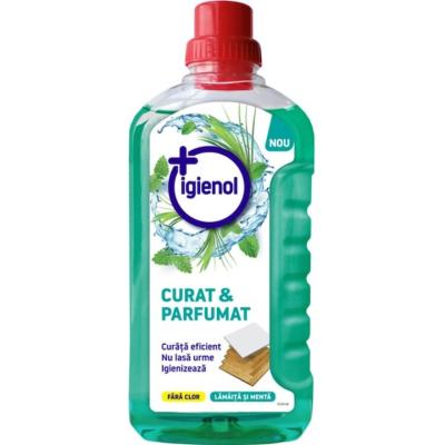 Igienol Dezinfectant Universal Fara Clor 1L Curat si Parfumat  lamaita si menta