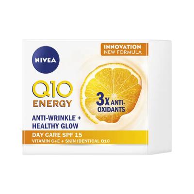 Nivea Crema Antirid de Zi Q10 Energy pentru luminozitate 50ml SPF 15