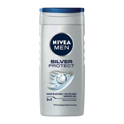 Nivea Gel Dus Men 500ml Silver Protect