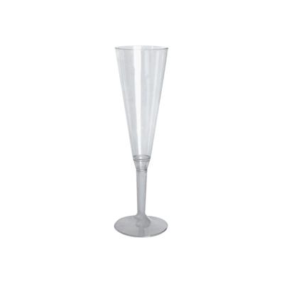 Pahare sampanie din plastic, conice 160 ml 10 buc/set