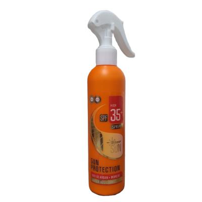 Class Emulsie Spray cu protectie solara si bronzare SPF35 250ml Ulei Argan &amp; Morcov