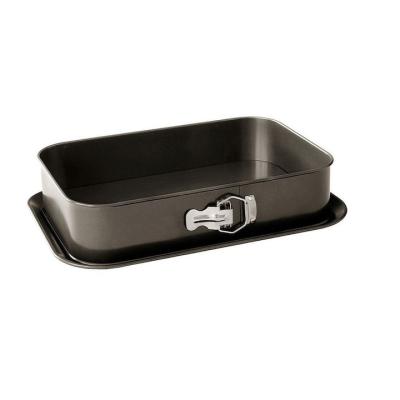 Swan Tava Antiaderenta Marmorata Margine Detasabila 39X27X8cm Negru