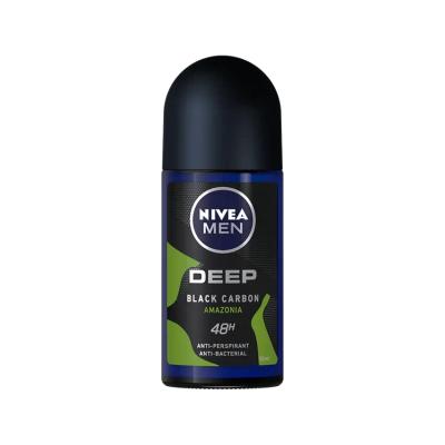 Nivea Deodorant antiperspirant roll-on Men 50ml Black Carbon