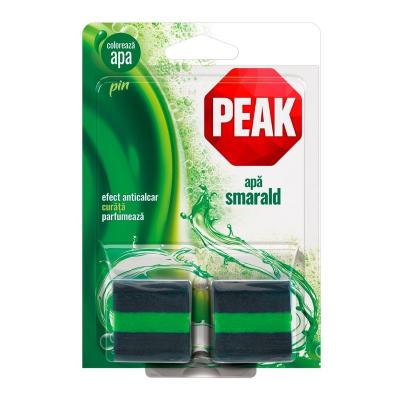 Peak Tablete Bazin WC 2x50G Pin/ Apa Smarald