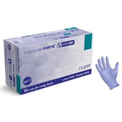 Sempercare Manusi Nitril Profesionale PPS Nepudrate Unica folosinta S 100 buc/cutie