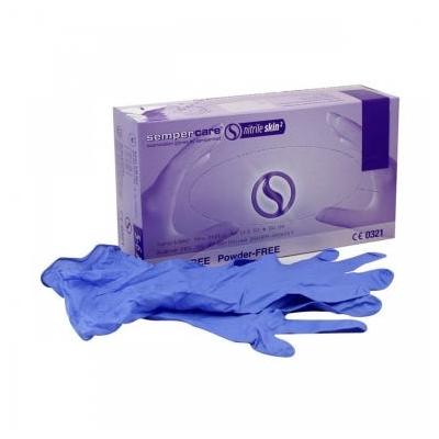 Sempercare Manusi Nitril Profesionale PPS Nepudrate Unica folosinta L 100 buc/cutie