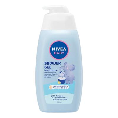 Nivea Baby Gel Dus 500ml Head to Toe cu Pompita
