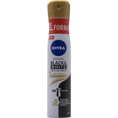 Nivea Deodorant antiperspirant spray 200ml  Invisible for Black &amp; White Fresh