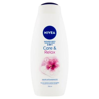 Nivea Gel Dus 750ml Care &amp; Relax