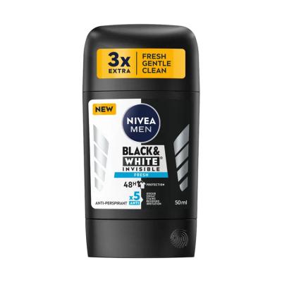 Nivea Deodorant antiperspirant Stick Men 50ml Black &amp; White Invisible Fresh