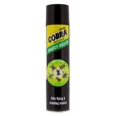 Cobra Spray Insecticid 400Ml Gandaci Si Zburatoare Negru