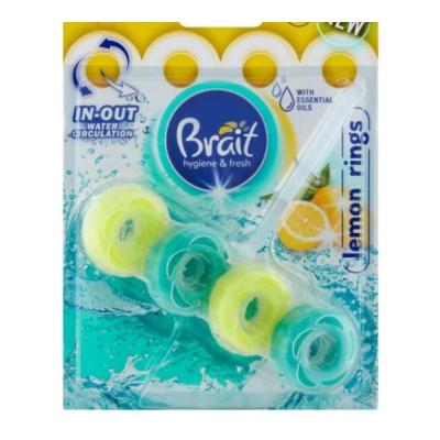 Brait Odorizant Wc Inele Hygiene &amp; Fresh 40G Lemon Rings