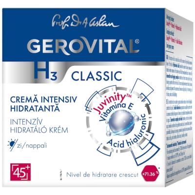 Gerovital H3 Classic Crema Fata Zi Intensiv Hidratanta 50ml
