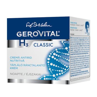 Gerovital H3 Classic Crema Fata Noapte Antirid 50ml Nutritiva