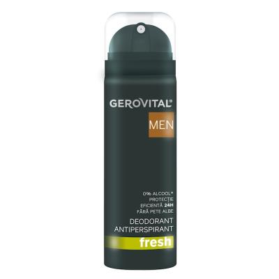 Gerovital Deodorant antiperspirant spray Men 150ml Fresh