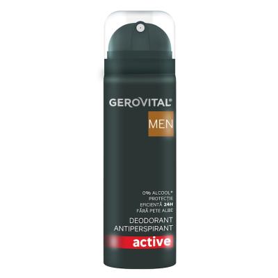 Gerovital Deodorant antiperspirant spray Men 150ml Active