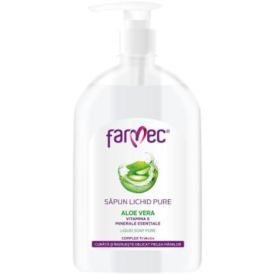 Farmec Sapun Lichid 500ml Pure Aloe Vera